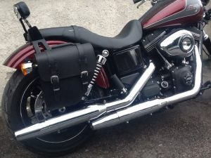 Sacoche Myleatherbikes Harley Dyna Street Bob_05